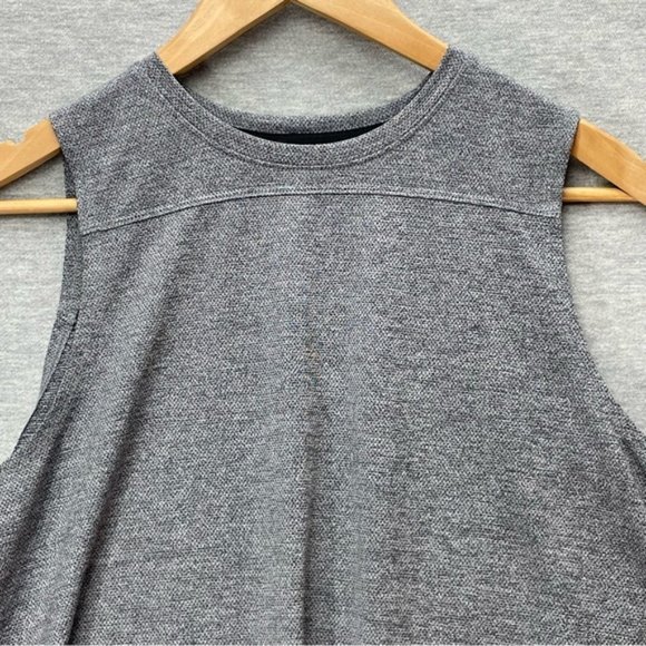 Mondetta Womens Heathered Grey Sleeveless Top Size Medium - Picture 2 of 8